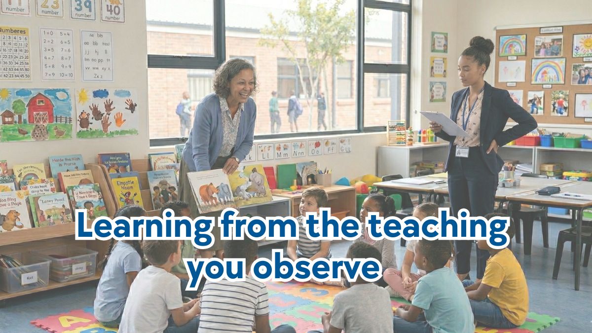 Learning from the Teaching You Observe